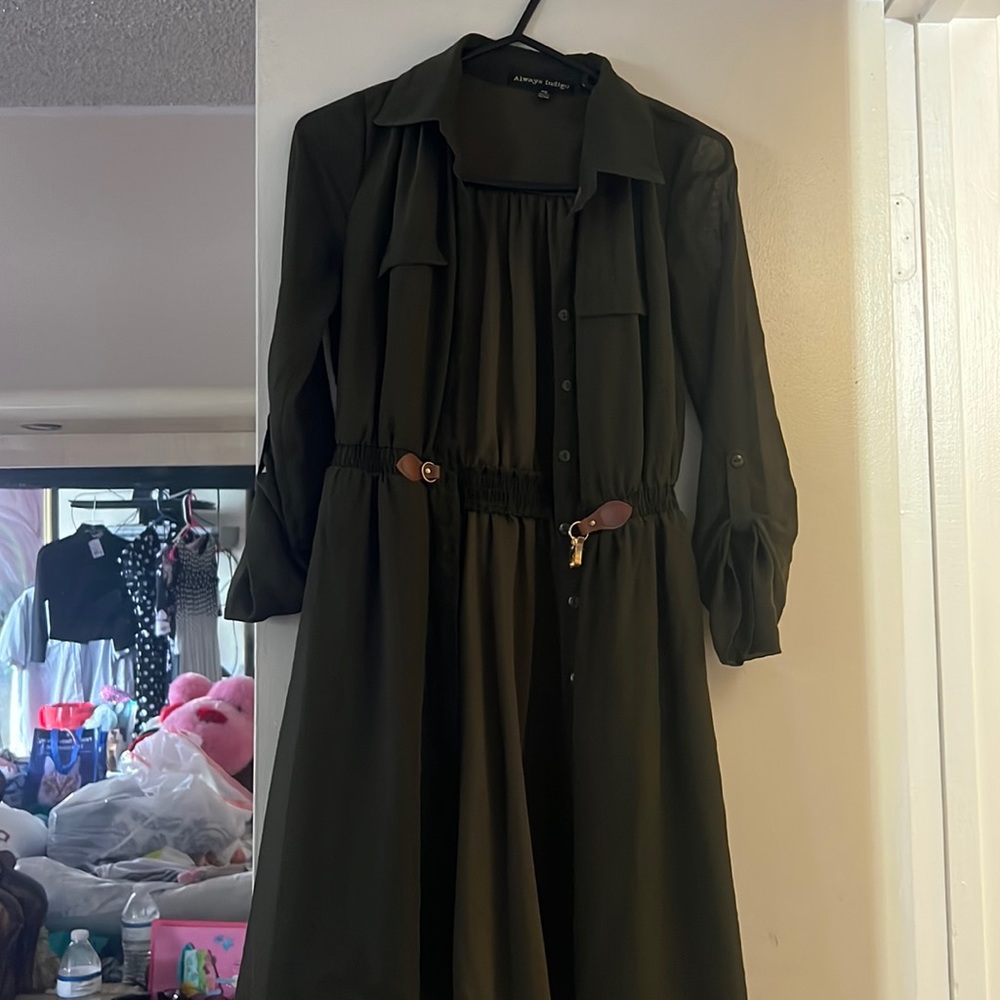 Long sleeve cute dress